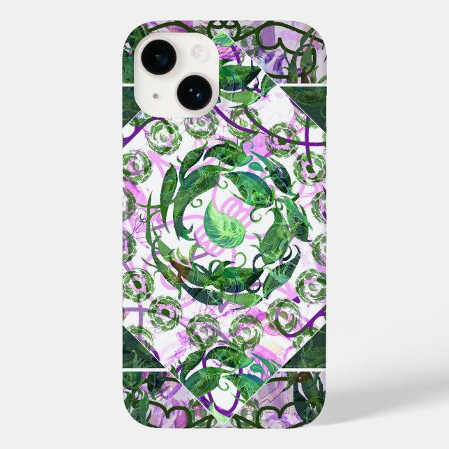 Susea Blu Studios Garden iPhone Case (Back)