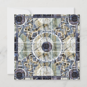 Susea Blu Studios Lightning Mandela Card