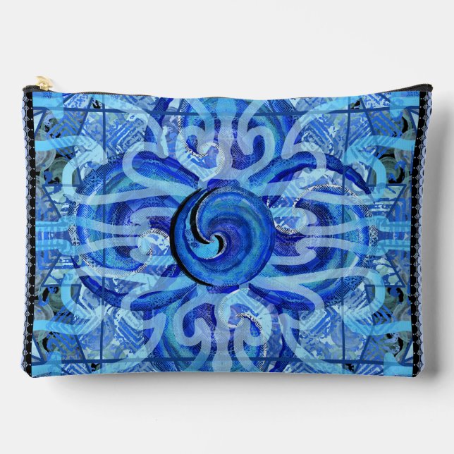 Susea Blu Studios Wave Pouch (large) (Front)