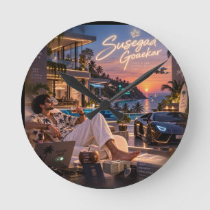 Susegad Goaekar • Same Vibes Bigger Dreams • Life Round Clock