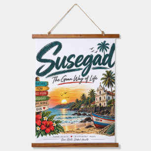 Susegad — The Goan Way of Life Hanging Tapestry