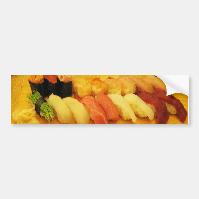 Sushi 寿司 bumper sticker (Front)