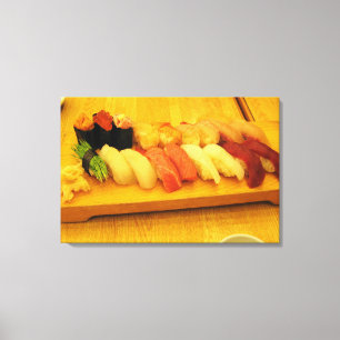 Sushi 寿司 canvas print