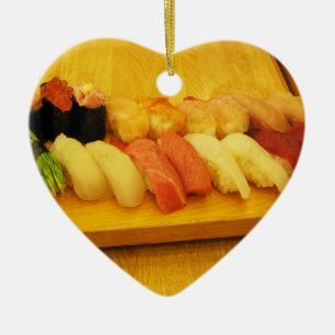 Sushi 寿司 ceramic tree decoration