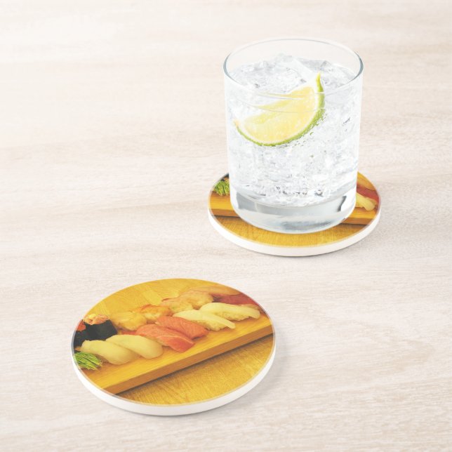 Sushi 寿司 coaster (Side)