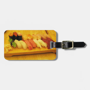 Sushi 寿司 luggage tag