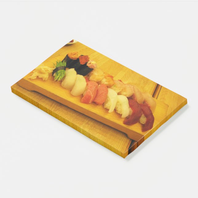 Sushi 寿司 post-it notes (Angled)