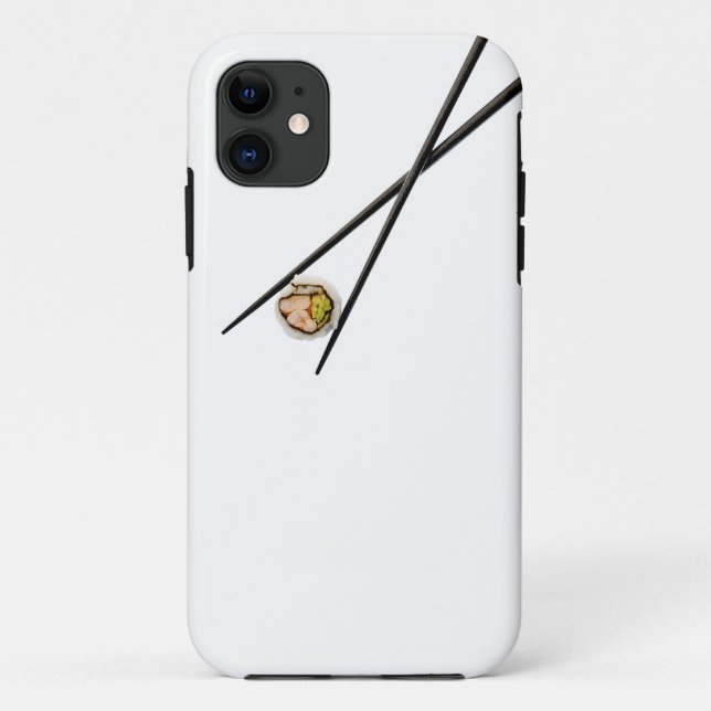 Sushi and Black chopsticks - Customised Case-Mate iPhone Case (Back)