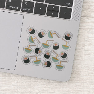 Sushi and Noodles Pattern
