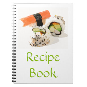 Sushi Asian Japanese food recipe book gift
