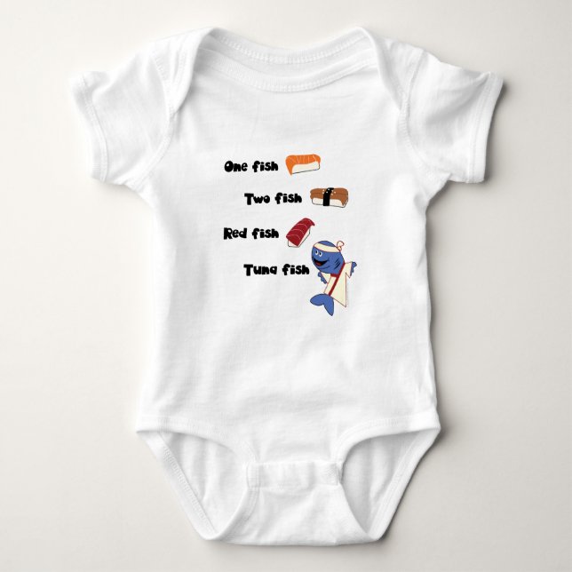 Sushi Baby Bodysuit (Front)