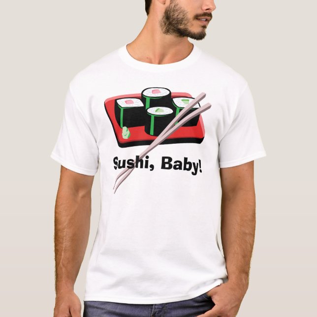 Sushi Baby California Roll Toddler T-Shirt (Front)