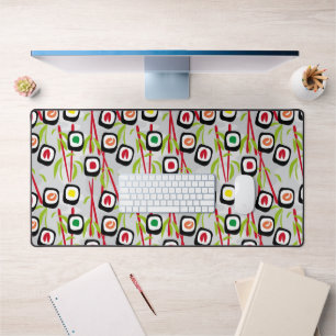 Sushi background desk mat