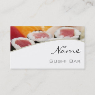 Sushi Bar Business Card