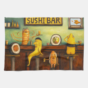 Sushi Bar Tea Towel
