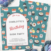 Sushi Birthday Party