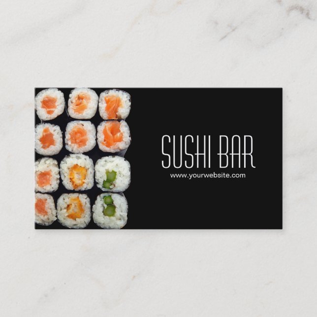 Sushi Business Card (Front)