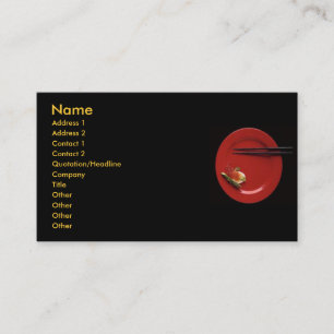 Sushi Business Card