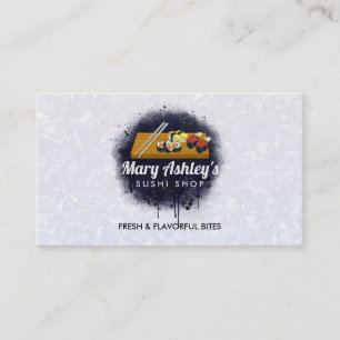 Sushi business cards