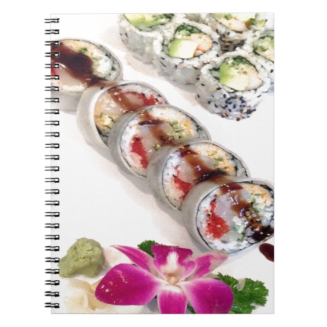 Sushi California Rolls Notebook (Front)