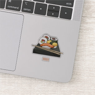 Sushi cartoon illustration