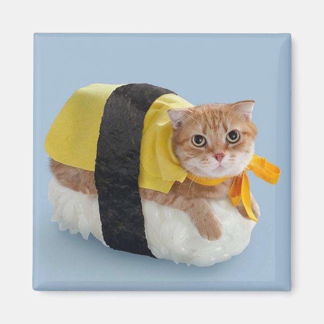 Sushi Cat-6 Magnet (Front)