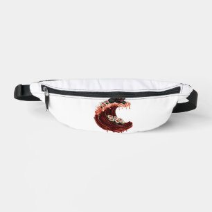 Sushi Cat Dreams Quirky Japanese Food Kitty Bum Bags