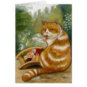 Sushi Cat Misty Bridge