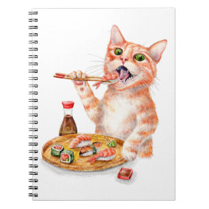 Sushi Cat Notebook