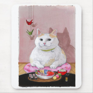 Sushi Cat Sashimi Kitty! Mouse Mat