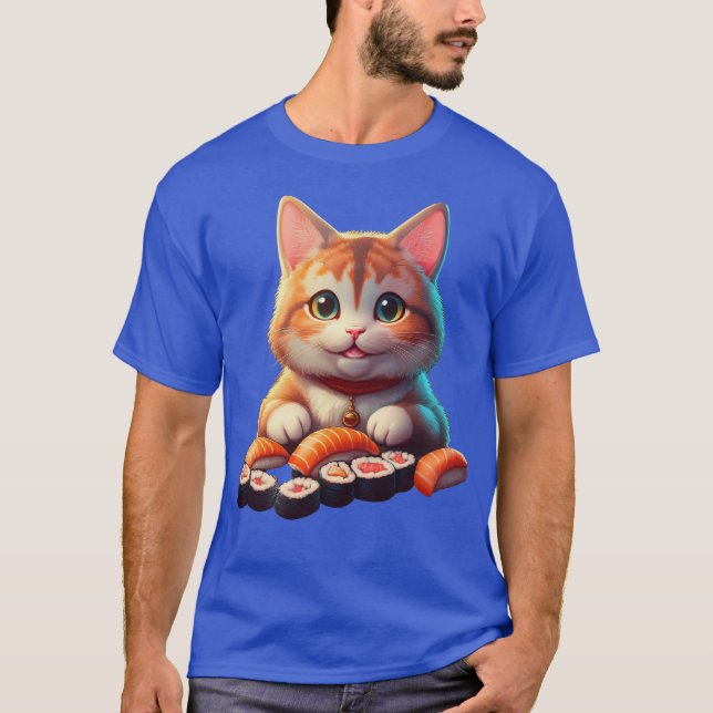 Sushi Cat T-Shirt (Front)
