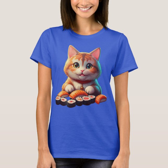 Sushi Cat T-Shirt (Front)