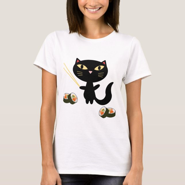 Sushi Cat T-Shirt (Front)