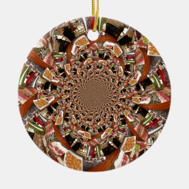 Sushi Ceramic Tree Decoration (Front)