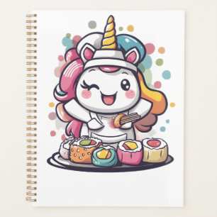 Sushi Chef Unicorn (1) Planner
