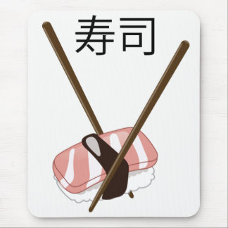Sushi Chopsticks Mouse Mat