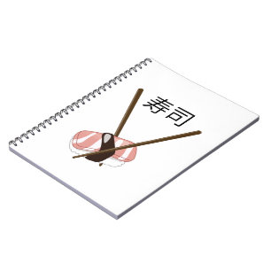 Sushi Chopsticks Notebook