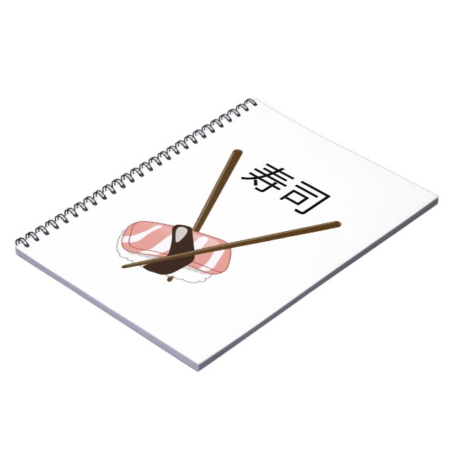 Sushi Chopsticks Notebook (Left Side)