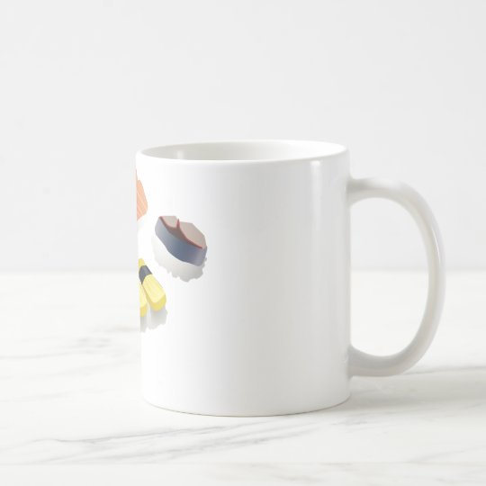sushi coffee mug
