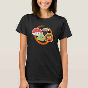 Sushi Couple Japanese Food Sushis And Sashim T-Shirt