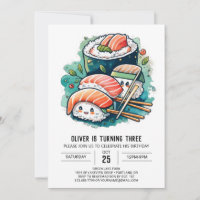 Sushi Custom Birthday
