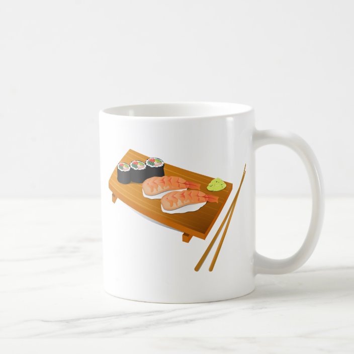 Sushi cute Japanese food Coffee Mug | Zazzle.co.uk