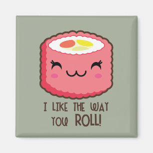 Sushi Emoji Roll Magnet