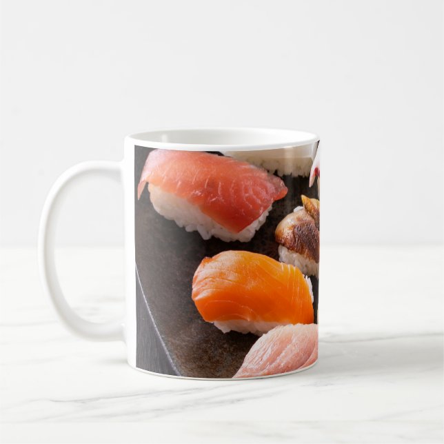 Sushi Feast | Luxury Nigiri Art Mug (Left)