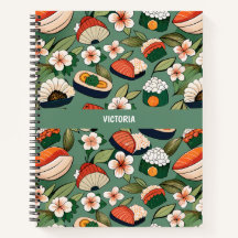 Sushi Floral Custom Pattern