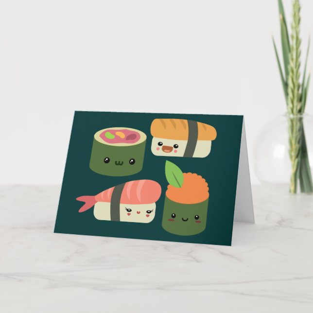 Sushi Friends Card (Front)
