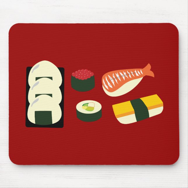 Sushi Fun Mouse Mat (Front)