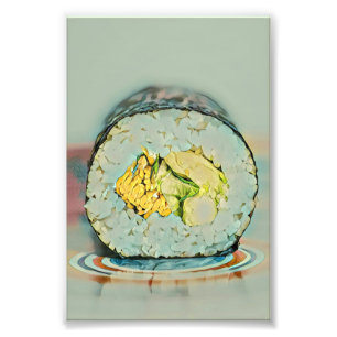 Sushi gift for food lovers photo print