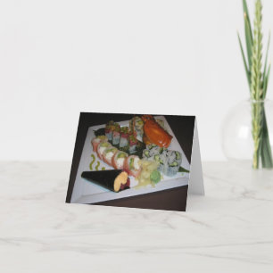 "Sushi" Greeting Card