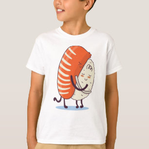 Sushi Hug Cute Kawaii Japanese T-Shirt